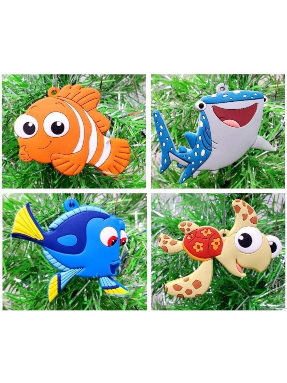 Finding Nemo Ornament Set with Dory, Squirt and Friends